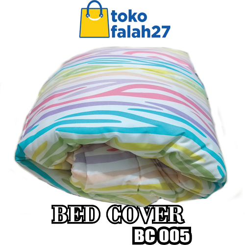 Bed Cover 90*200/Selimut 120*200/Bed cover motif - Gambar 2