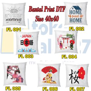 Print Bantal Sofa Print / Printing Foto 40 x 40