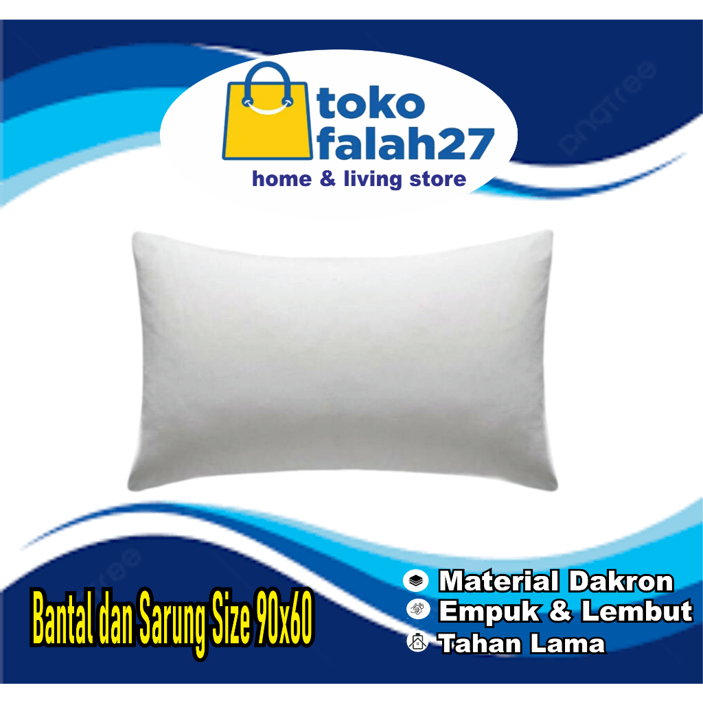 Bantal dan sarung Size 90x60