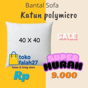 Bantal sofa 40*40 satuan