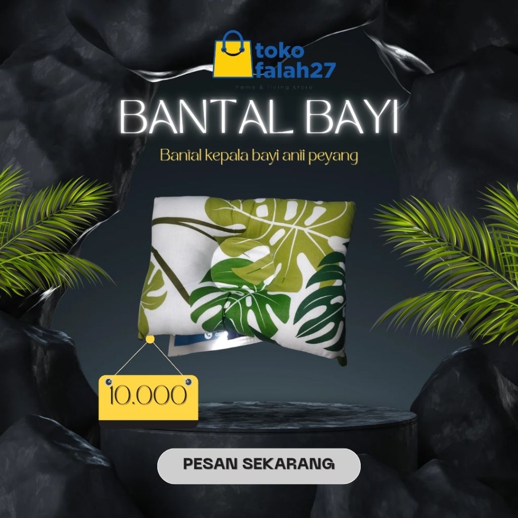 Bantal anti peyang Kepala Bayi