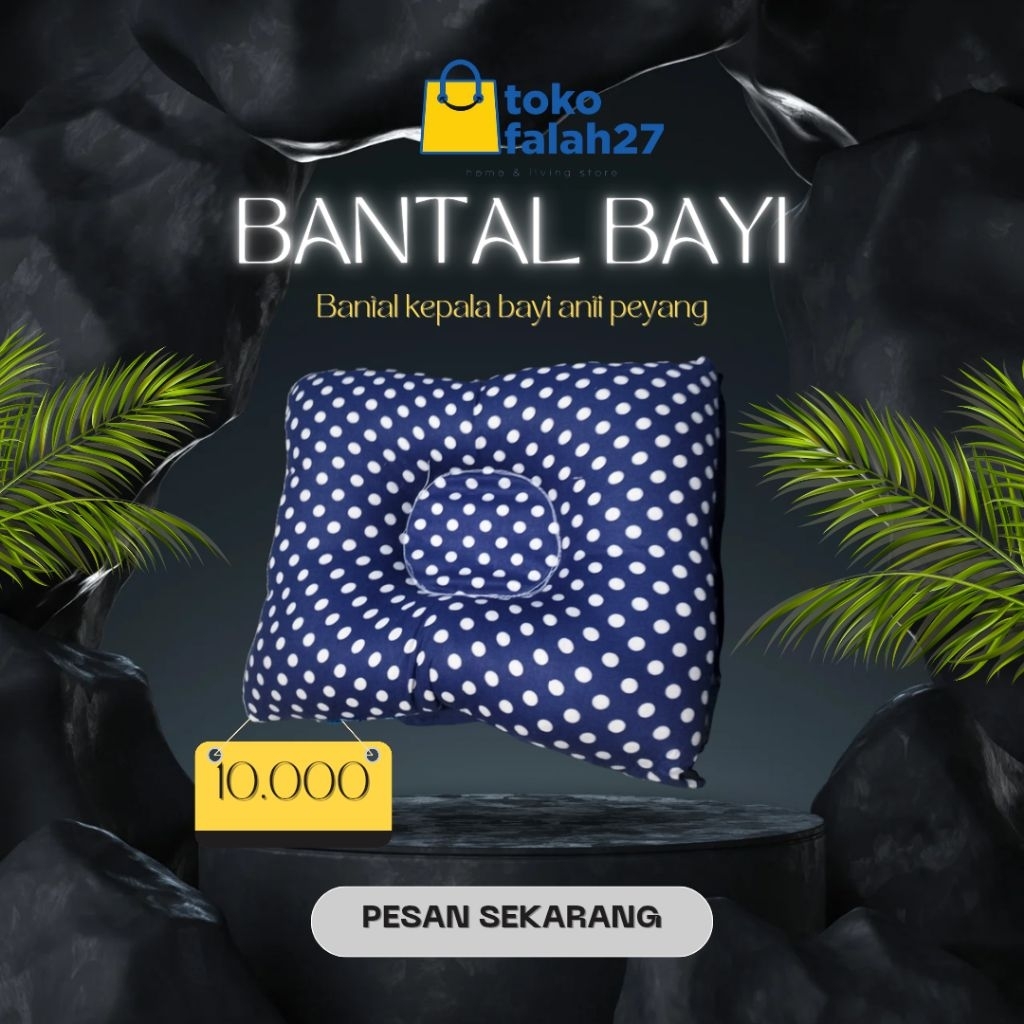 Bantal anti peyang Kepala Bayi - Gambar 2